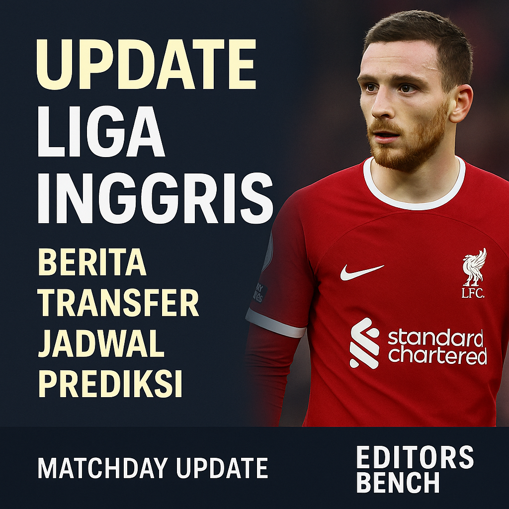 Thumbnail Update Liga Inggris – Editors Bench