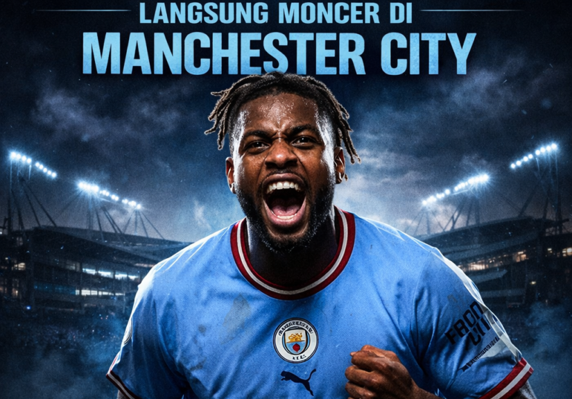 Antoine Semenyo debut bersama Manchester City tampil impresif